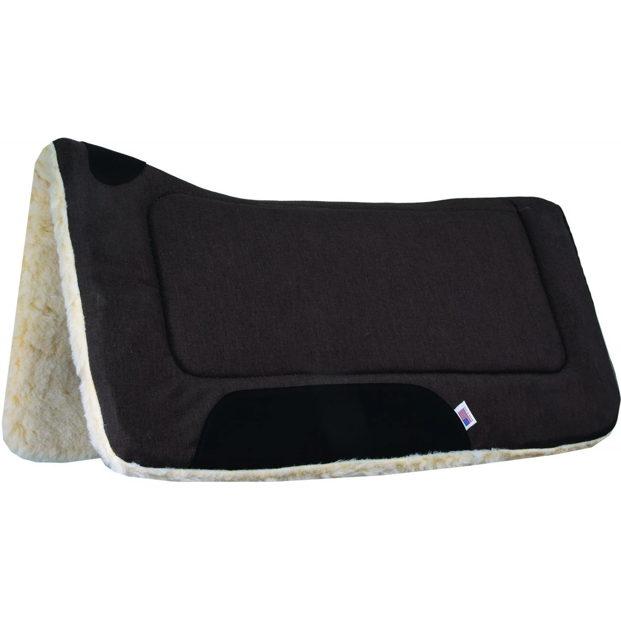 Mustang Brushed Denim Contoured Pad