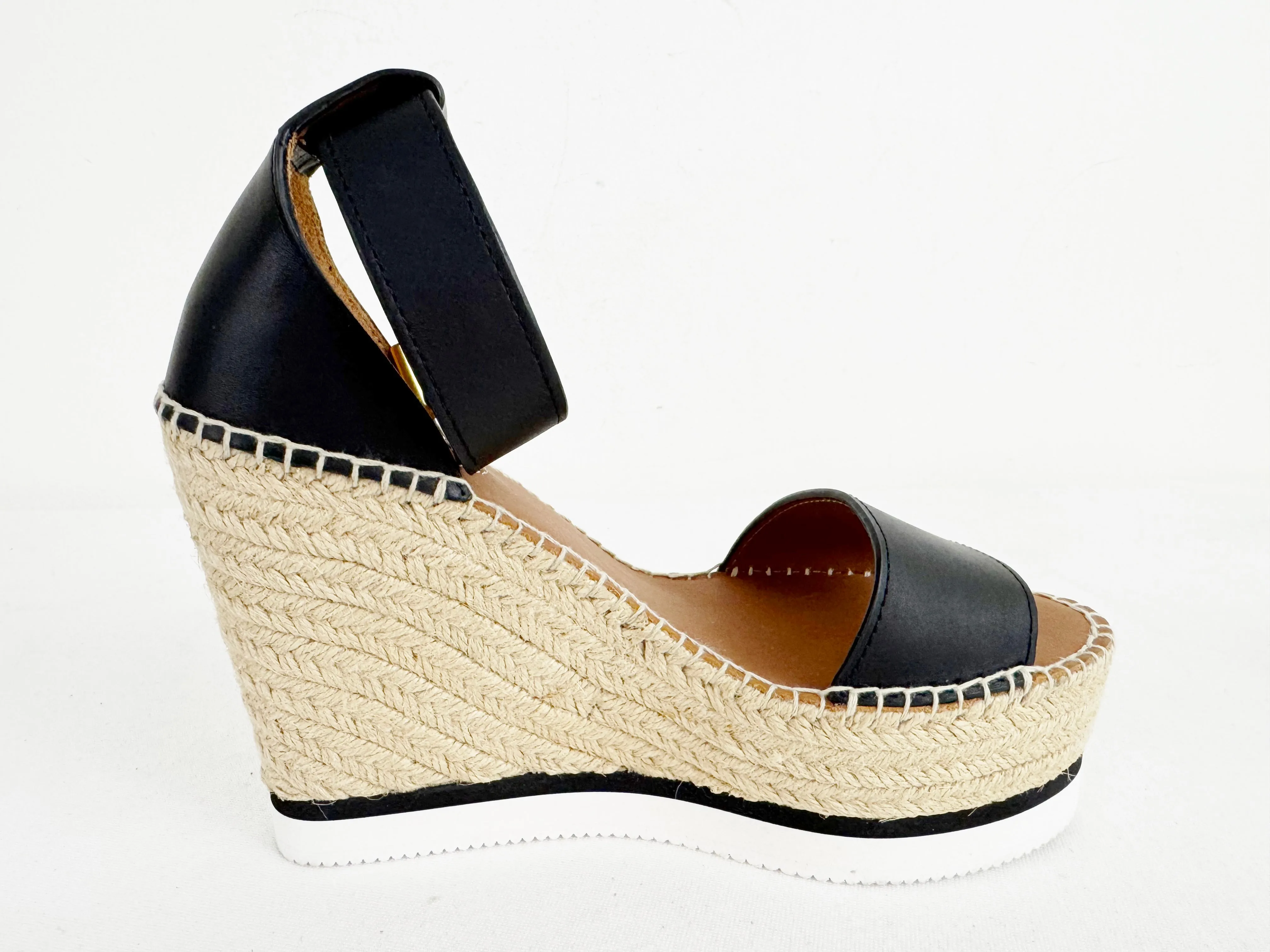 NEW See By Chloe Wedge Sandal Size 8