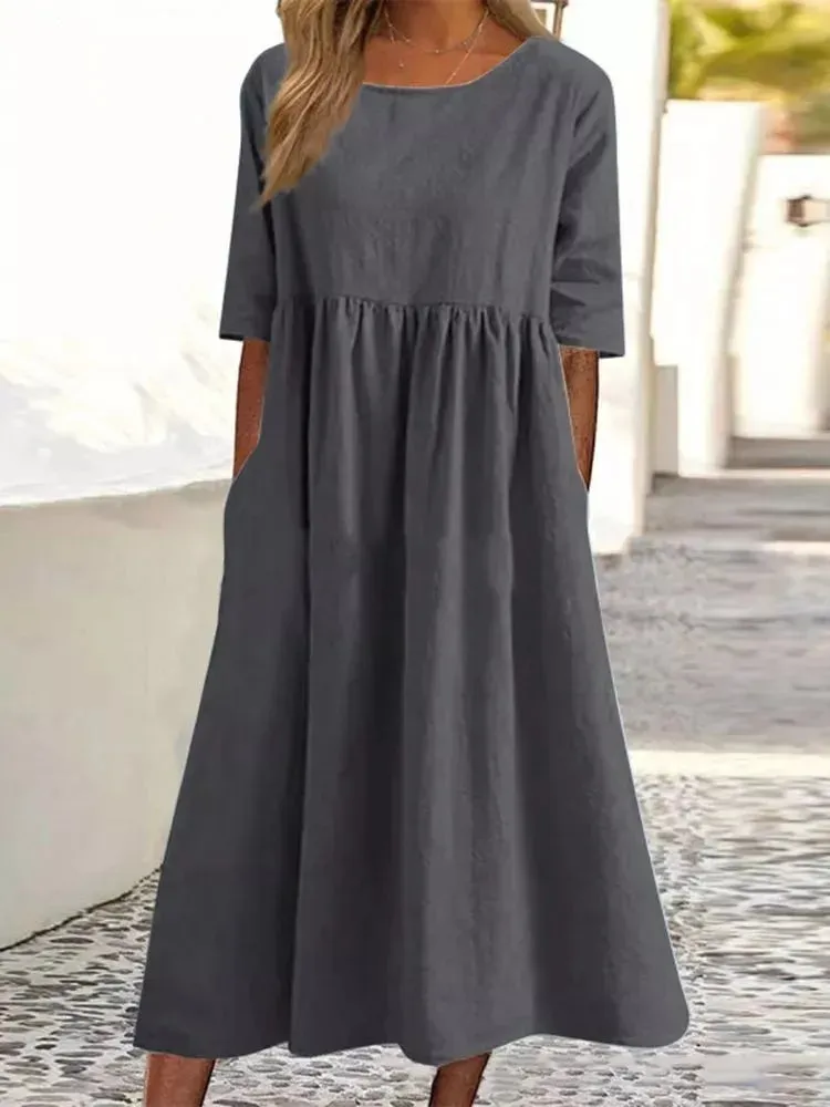 Nora – Casual Loose Dress
