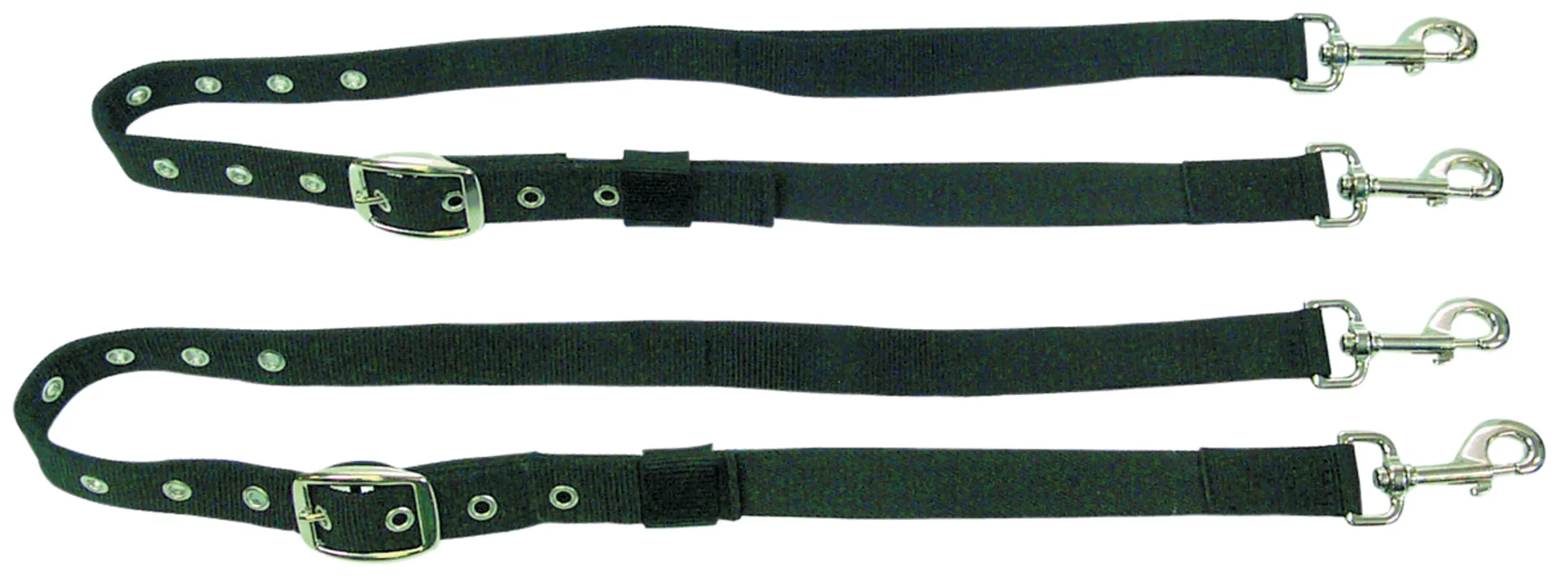 Nylon Side Reins with Elastic and Buckle adjustment