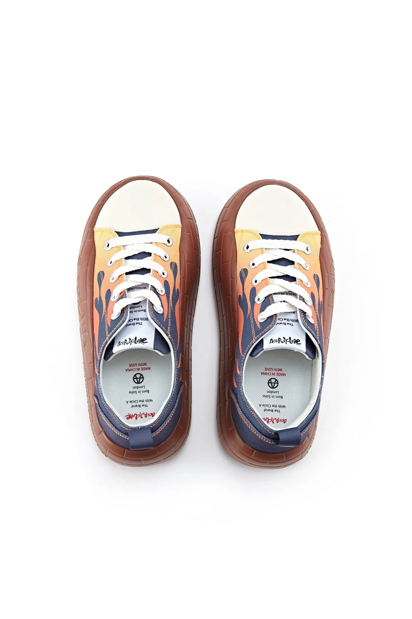 NYU VULC BLUE/ORANGE