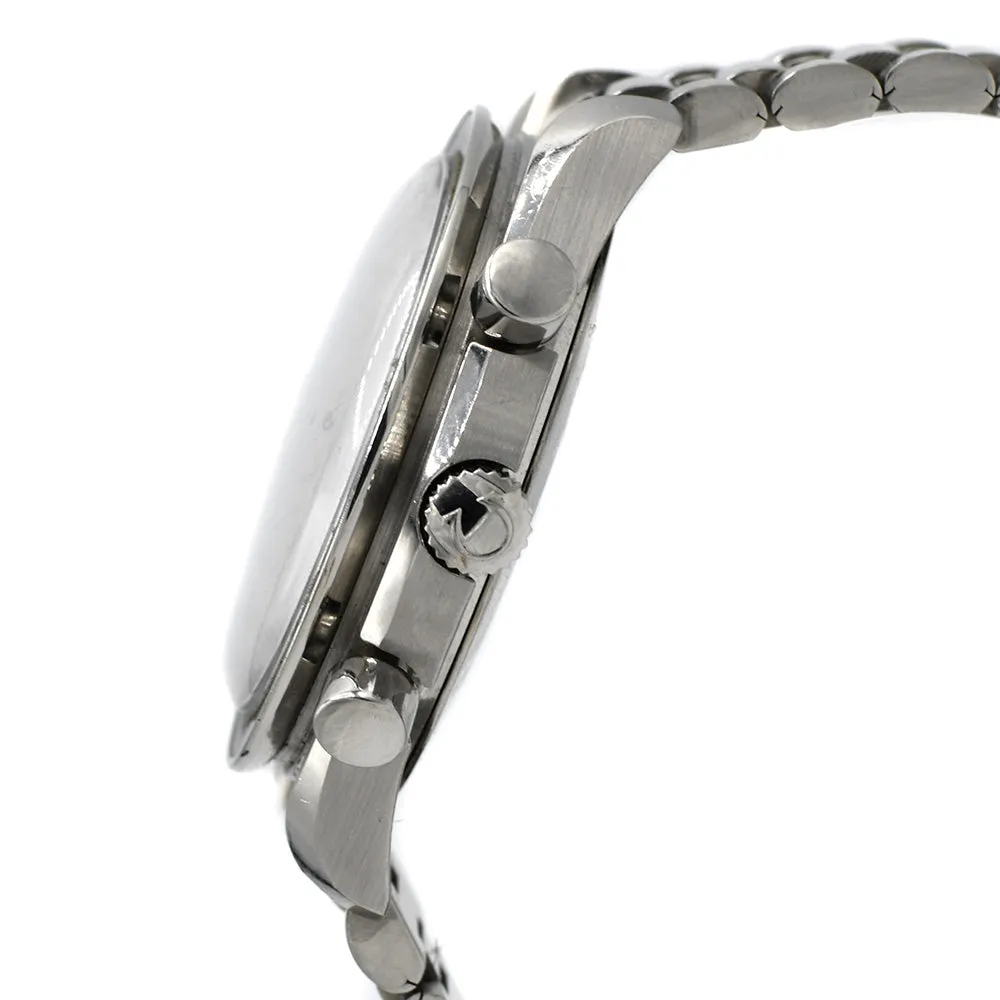 Omega Speedmaster 3510.50 Luxury Watch with Black Dial and Black Bezel in Stainless Steel Bracelet
