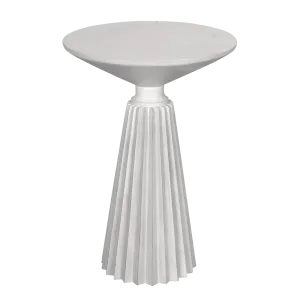 Orson Side Table, White Wash
