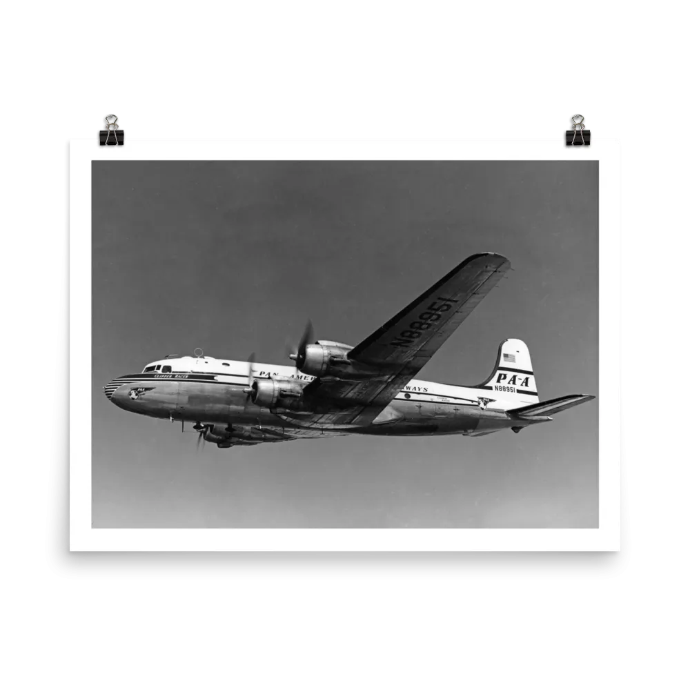 Pan Am "Clipper Racer" Poster