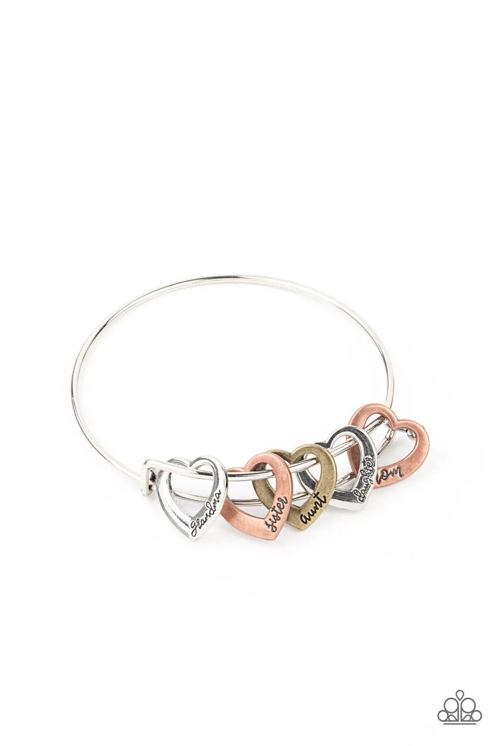 Paparazzi A Charmed Society - Multi Charm Bracelet