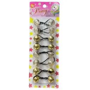 Ponytail Holders 20 mm (KIDS)-8PCS #07071 (31)