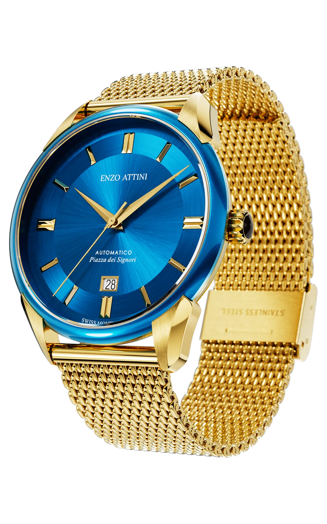 "Piazza dei Signori" Automatic - Mesh Strap / Swiss Movement