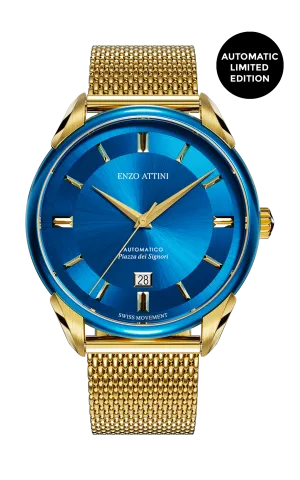 "Piazza dei Signori" Automatic - Mesh Strap / Swiss Movement