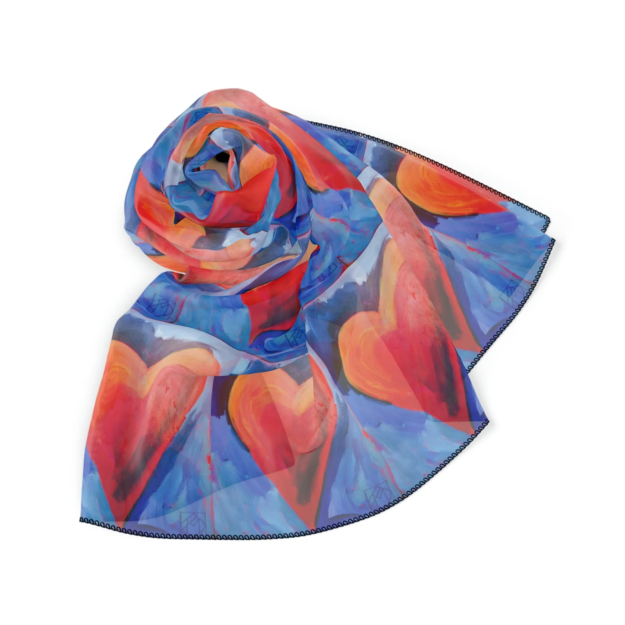 "Red Heart" - Light Poly Scarf