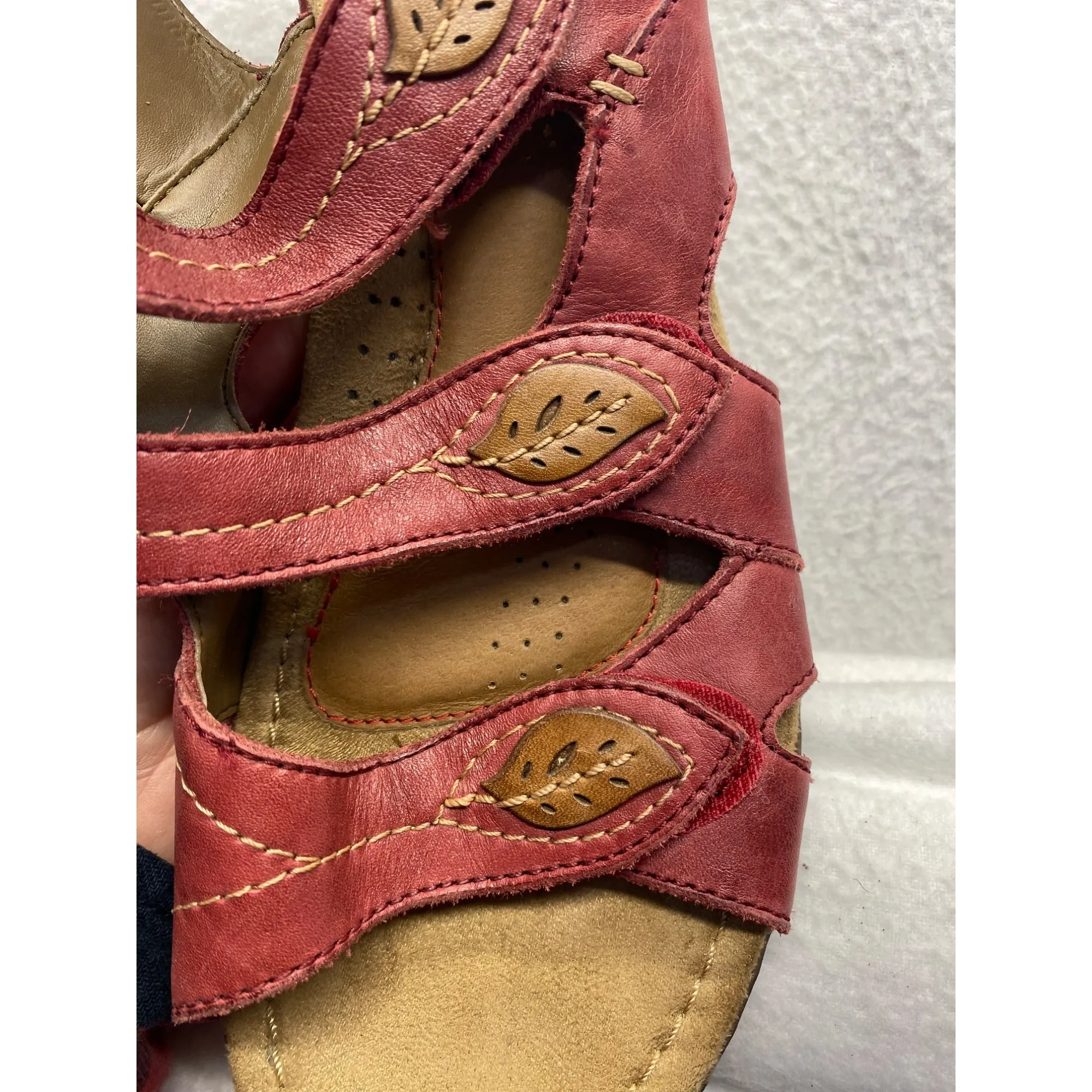 Red Cobb Hill Sandals #5153