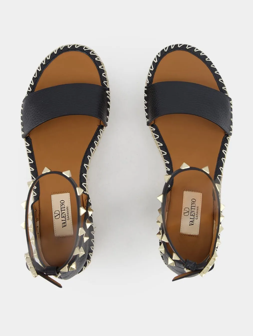 Rockstud Espadrille Sandals