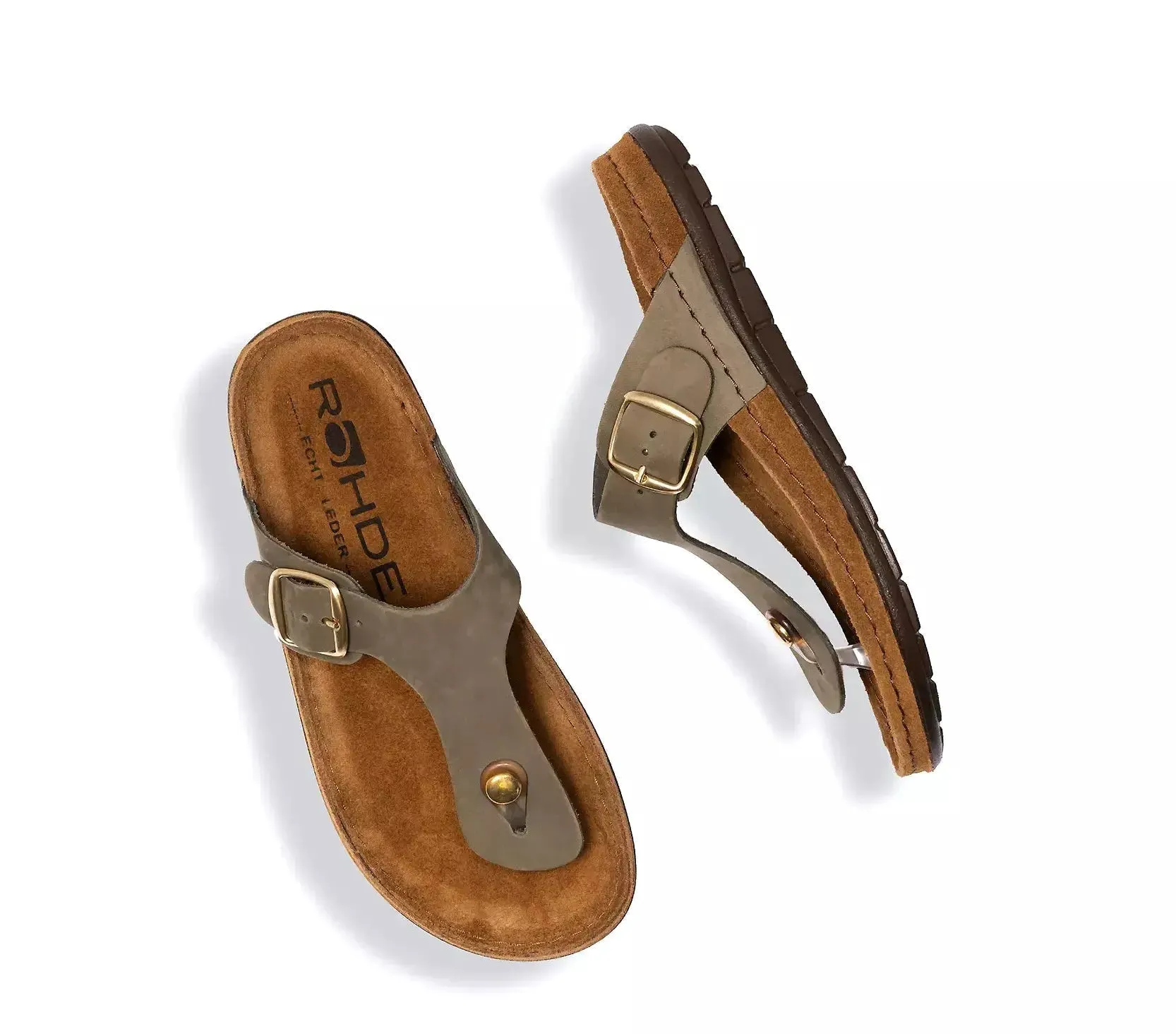 ROHDE - 5860 Olive Toe Post Slider