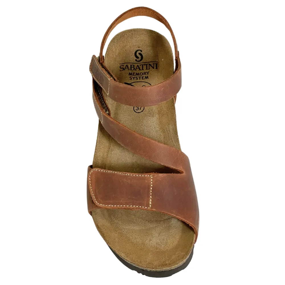 Sabatini Skyler Camel Crazy Sandal (Women's)