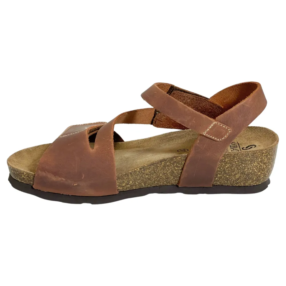 Sabatini Skyler Camel Crazy Sandal (Women's)