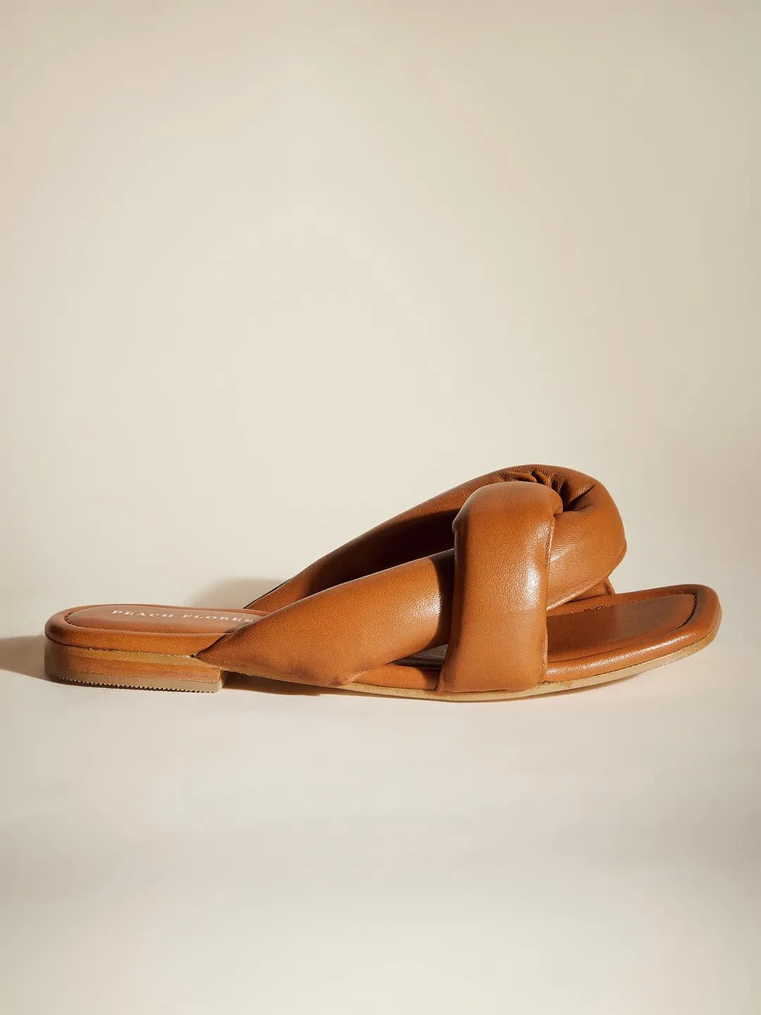 Sage Leather Flats