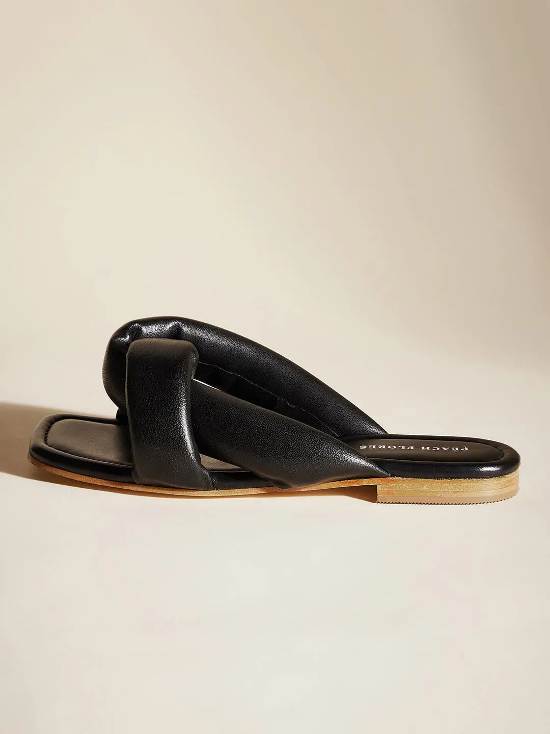 Sage Leather Flats