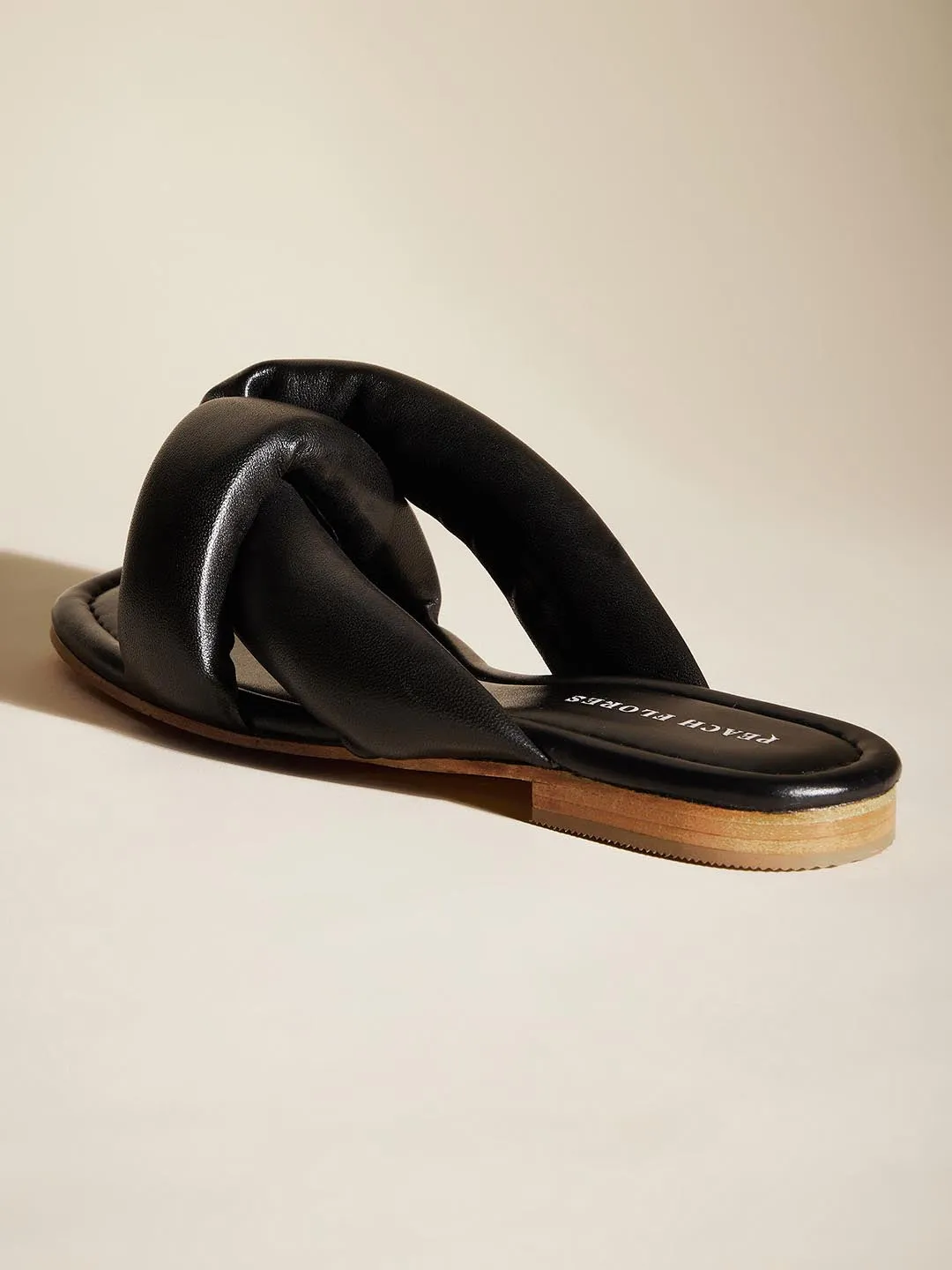 Sage Leather Flats