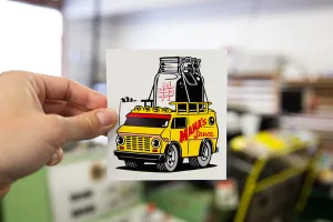 Saucemobile Sticker