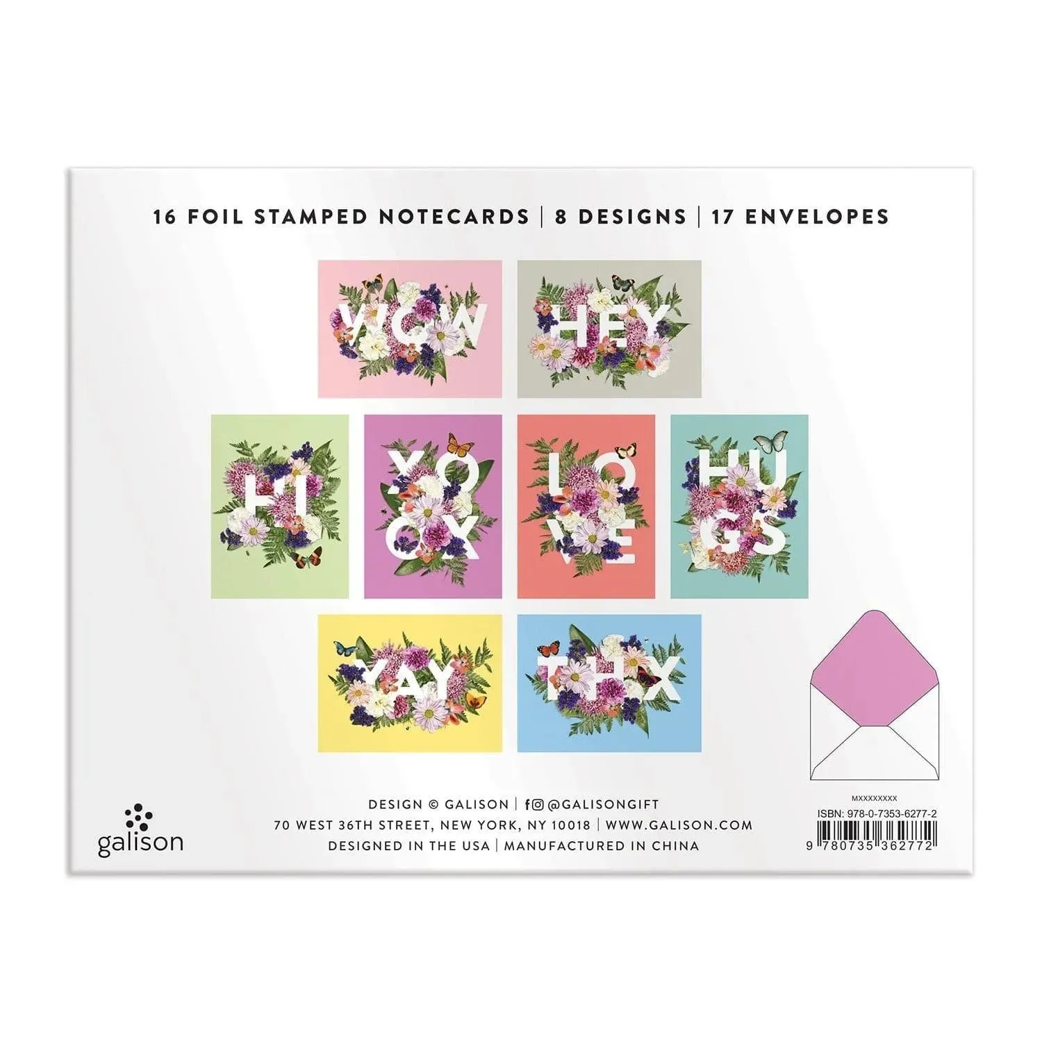 Say It With Flowers Greeting Assortment Notecard Box