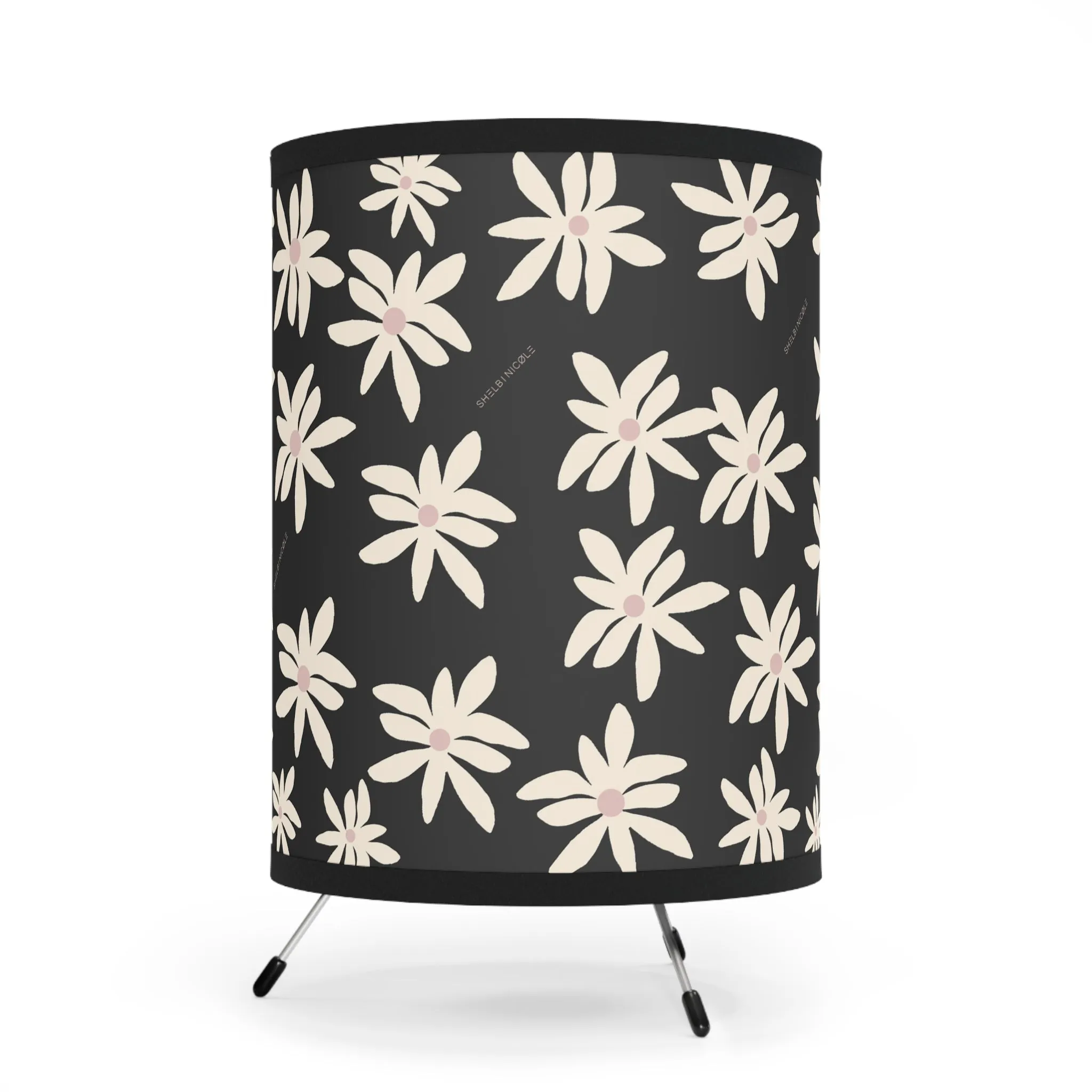 Shelbi Nicole Fleur Tripod Lamp