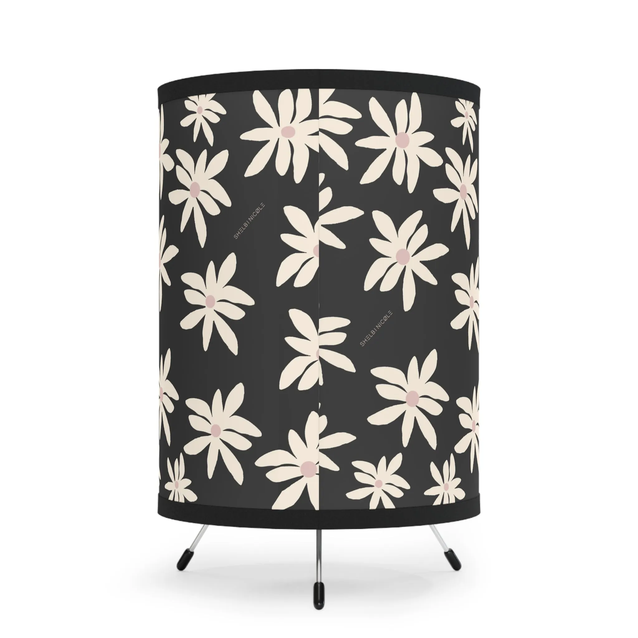 Shelbi Nicole Fleur Tripod Lamp