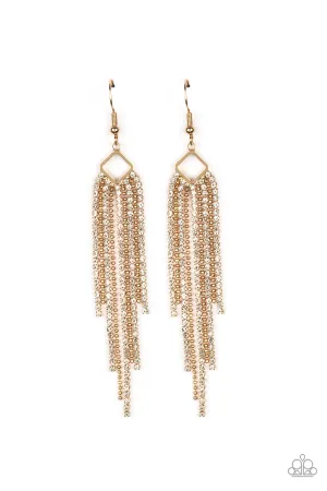 Singing in the REIGN Gold Earring