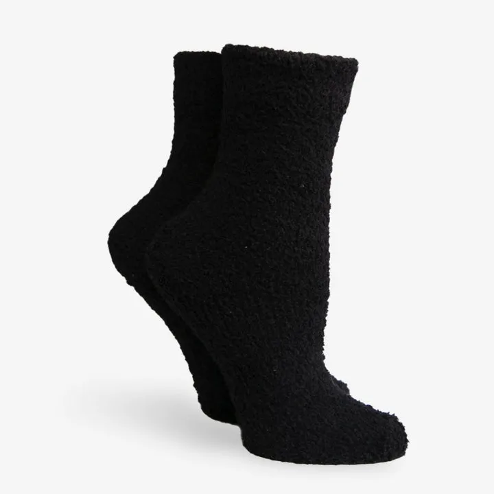 Solid Luxury Soft Crew Socks - Assorted