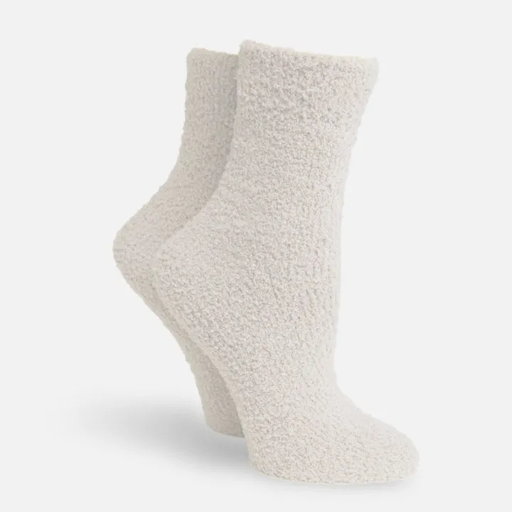 Solid Luxury Soft Crew Socks - Assorted
