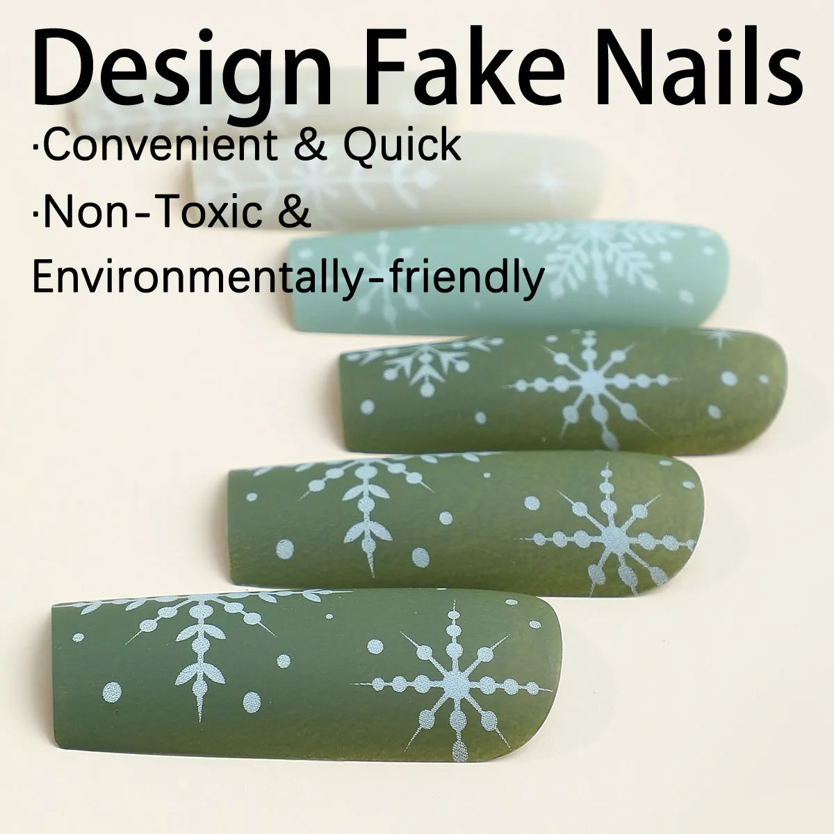 Square Christmas  Luxury Green