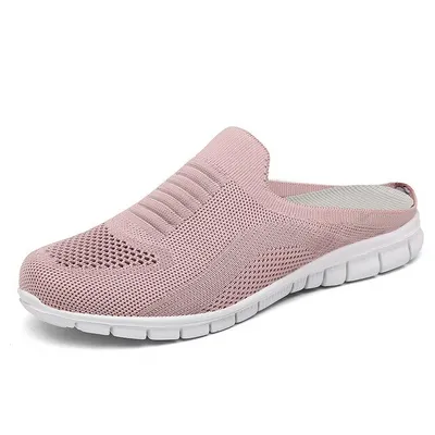 Summer Casual Slip On Half Shoes Summer Casual Mesh Comfortable Shoes