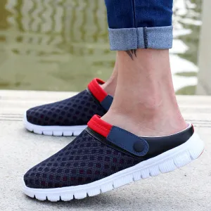 Summer Men Women Slip-on flats Shoes Breathable Mesh Leisure Shoes Unisex Couples Casual Shoes Zapatos