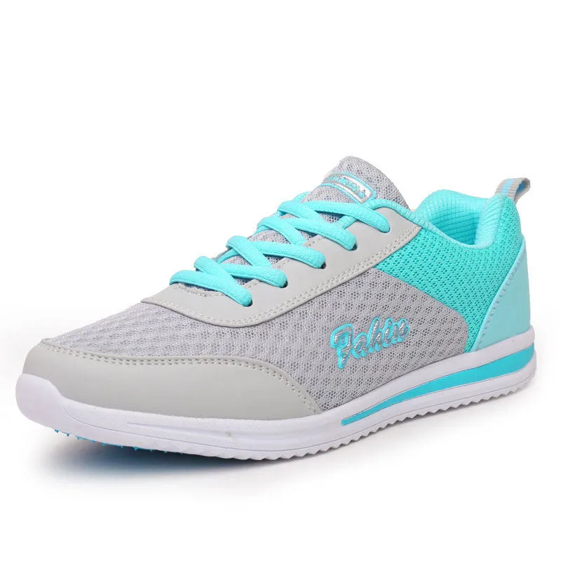 Summer Zapato Women Breathable Mesh Zapatillas Shoes For Women Network Soft Casual Shoes Wild Flats Casual