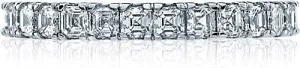 Tacori Asscher Cut Diamond Band
