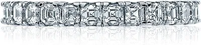 Tacori Asscher Cut Diamond Band