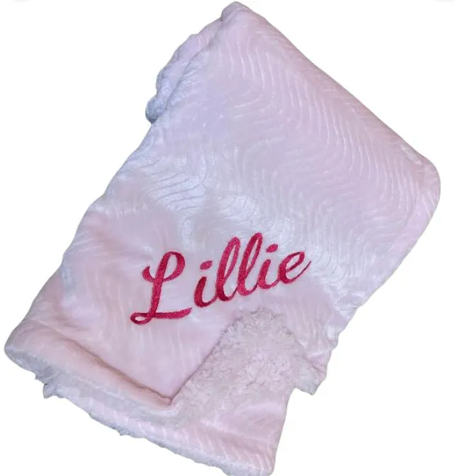 The Hadley Luxury Blanket - Pink