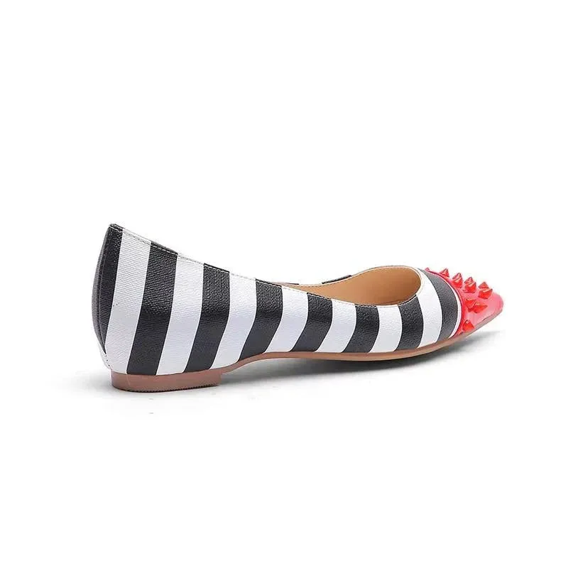 The Waldorf Studded Flats