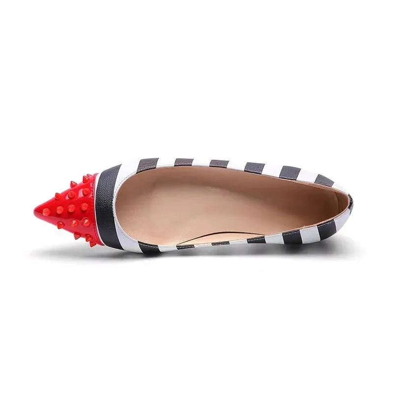 The Waldorf Studded Flats
