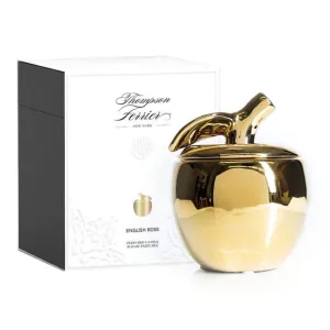 Thompson Ferrier Gold Malus Apple Candle -English Rose