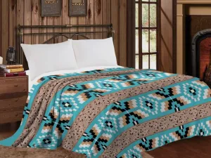 Throw Southwest LUXURY flannel BLANKET