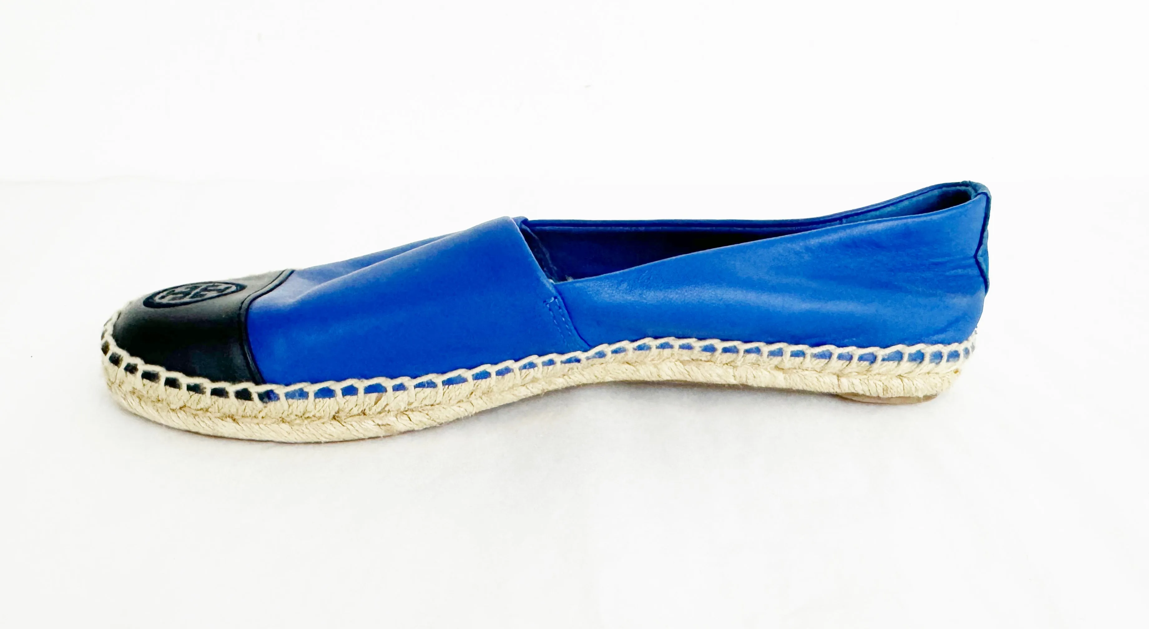 Tory Burch Leather Espadrille Size 9.5