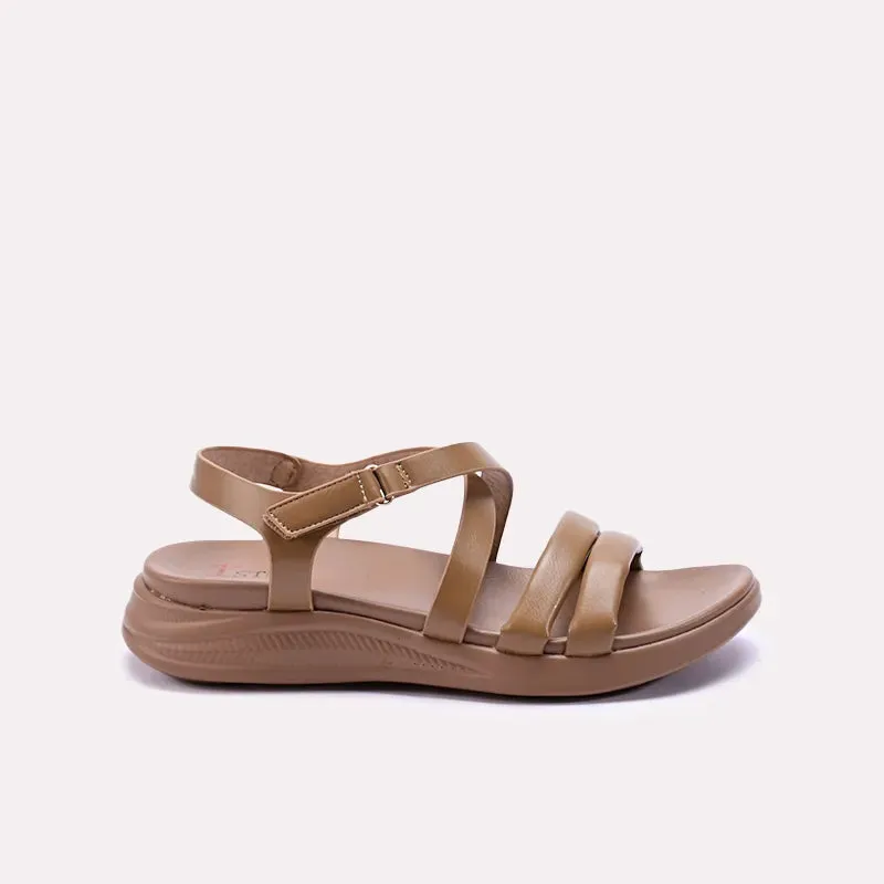 Trista Brown Comfy Sandals 0421323