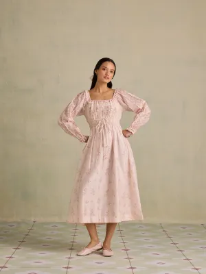 Vivacity Shirred Dress