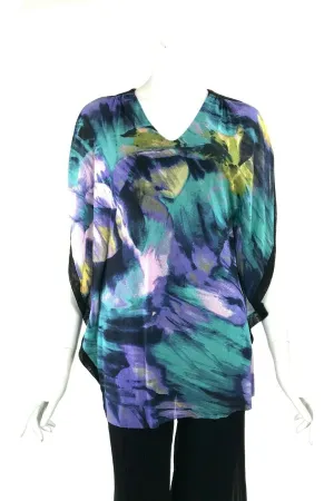 VOLGA Light and Airy Short Caftan Blouse Tunic