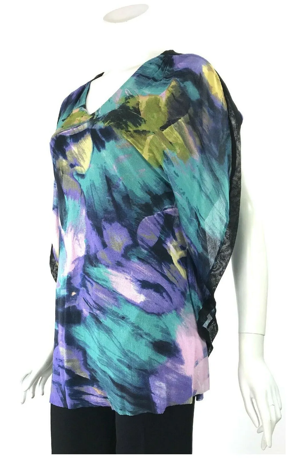 VOLGA Light and Airy Short Caftan Blouse Tunic