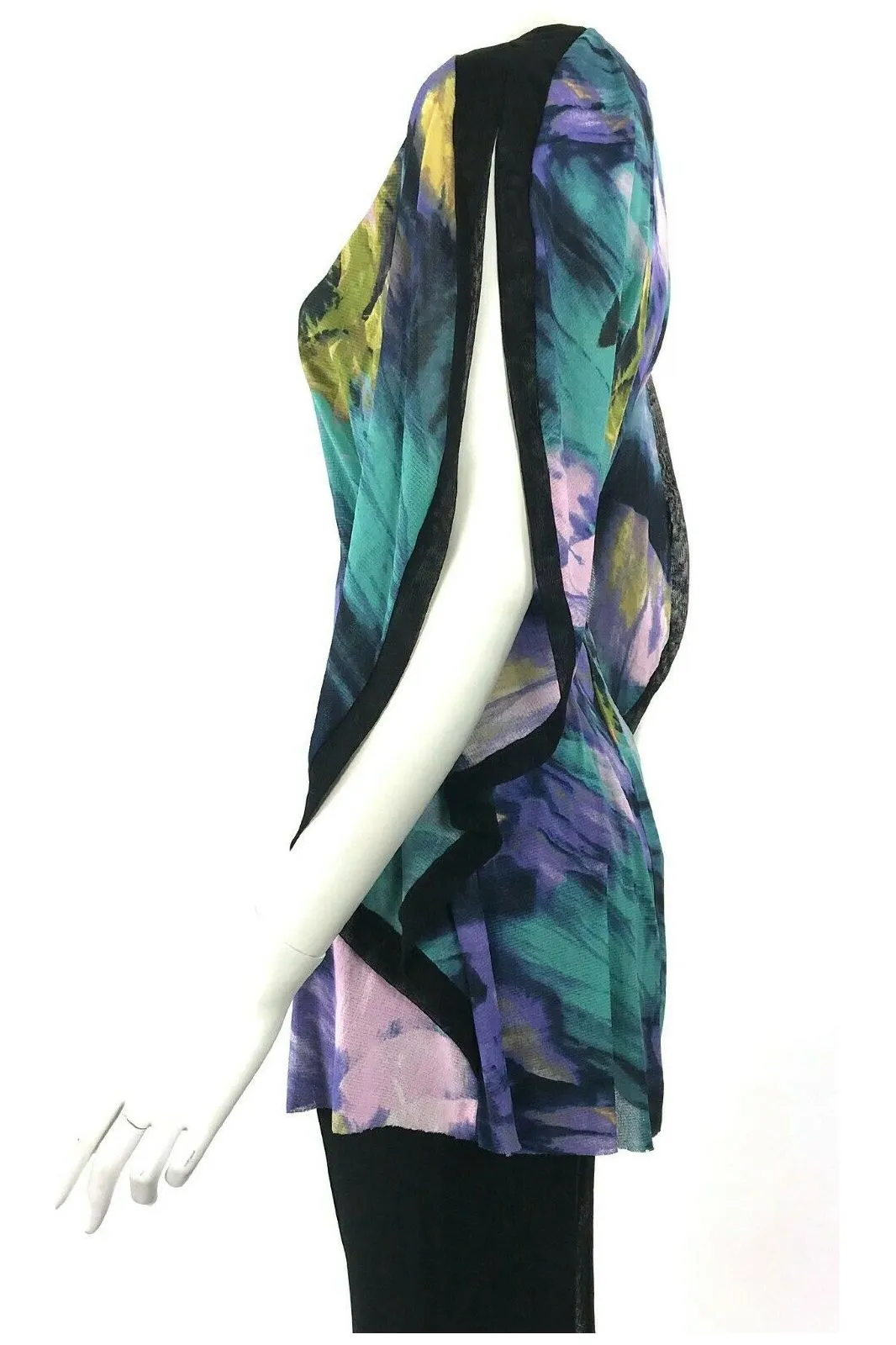 VOLGA Light and Airy Short Caftan Blouse Tunic