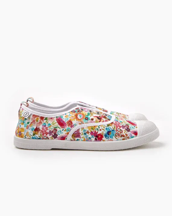 Walnut - Liberty Euro Canvas - Meadow Pink