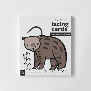 Wee Gallery - Lacing Cards - Woodland Animals
