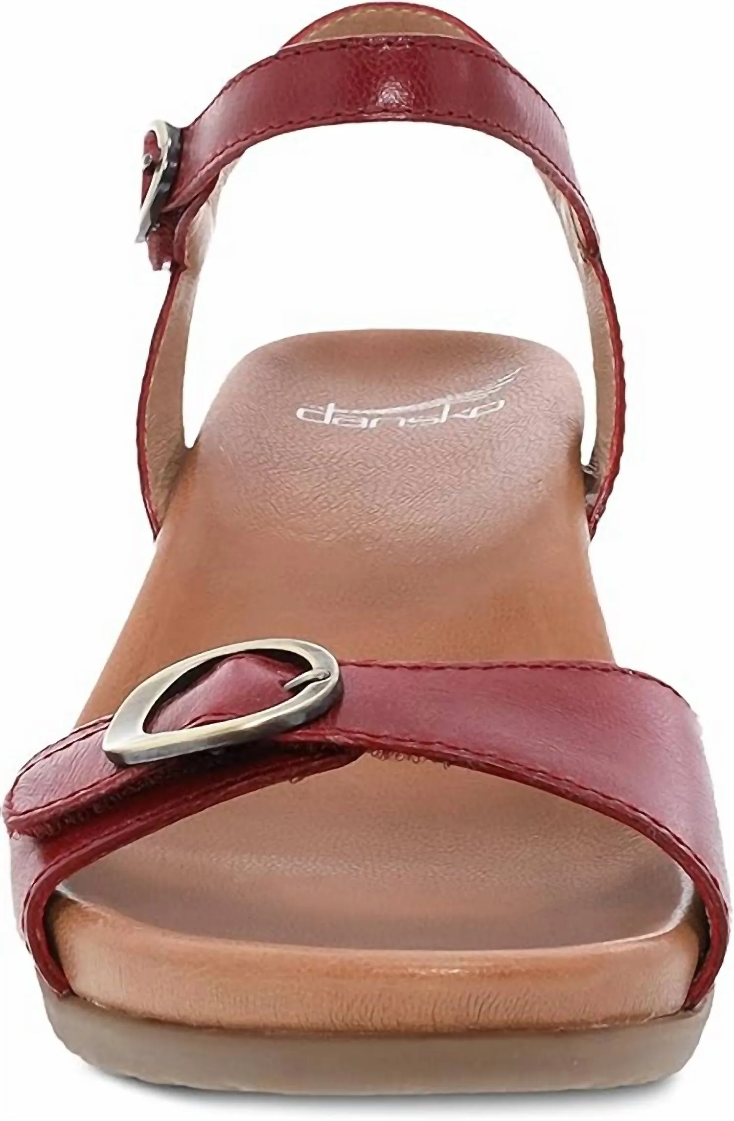 Women's Arielle Wedge Sandal In Red Glazed