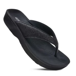 Women's Sandals Crystal Myst Black