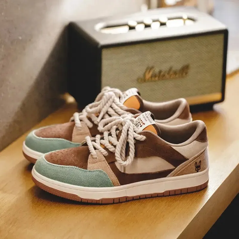 Y2K Deadly Rabbit Embroidery Sneakers for Style and Comfort
